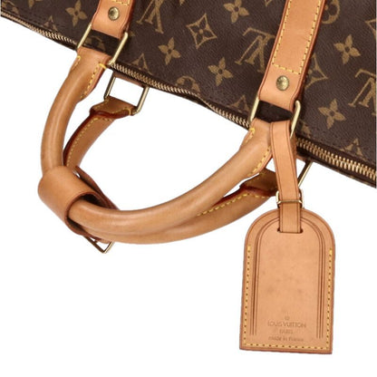 Louis Vuitton M41426 Keepall Bandoliere 50 Monogram Leather Boston Bag Men 50