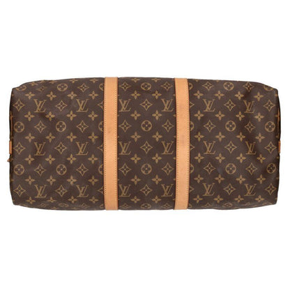Louis Vuitton M41426 Keepall Bandoliere 50 Monogram Leather Boston Bag Men 50