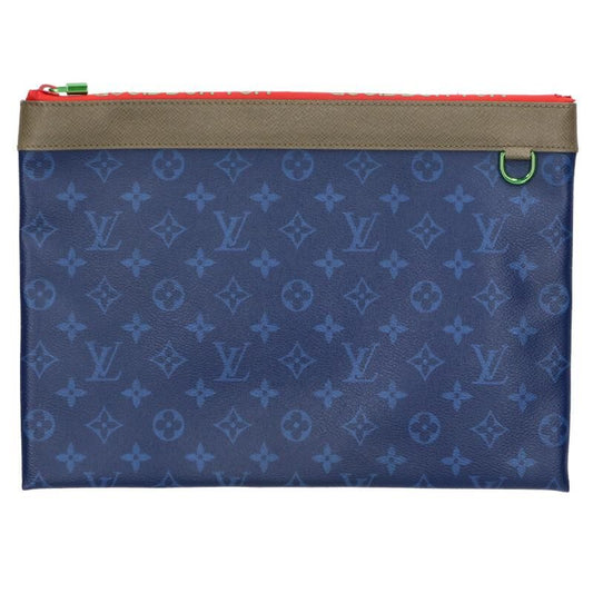 Louis Vuitton M63047 Pochette Apollo Monogram Pacific Clutch Bag for Men