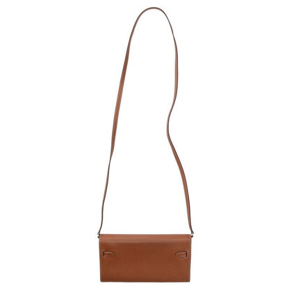 Hermes Kelly Togo W Engraved Svhardware Epson Leather Long Wallet Men's