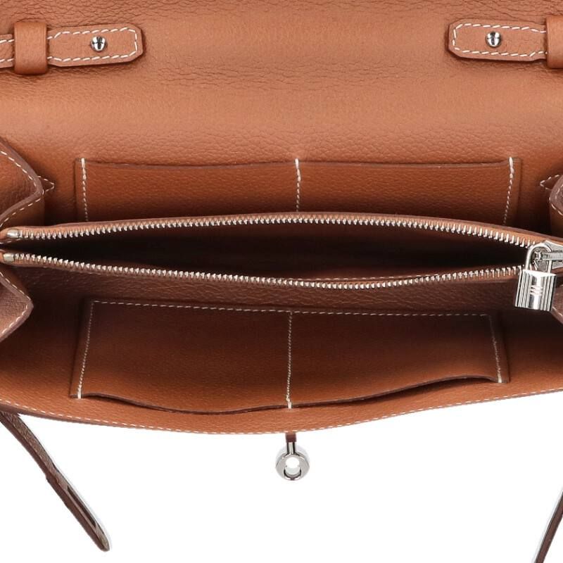 Hermes Kelly Togo W Engraved Svhardware Epson Leather Long Wallet Men's