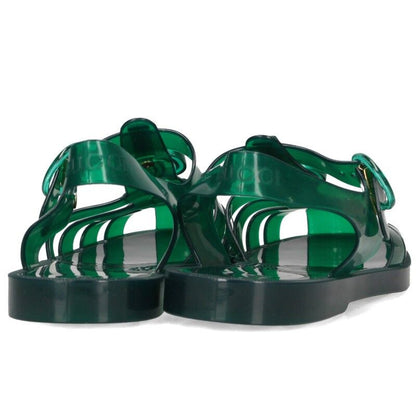 Gucci 676971 GG Logo Rubber Gluka Sandal Men's 7