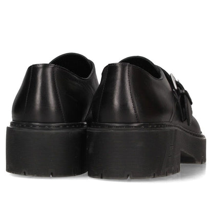 Hermes Br232935zh Monk Strap Leather Shoes Men's 42