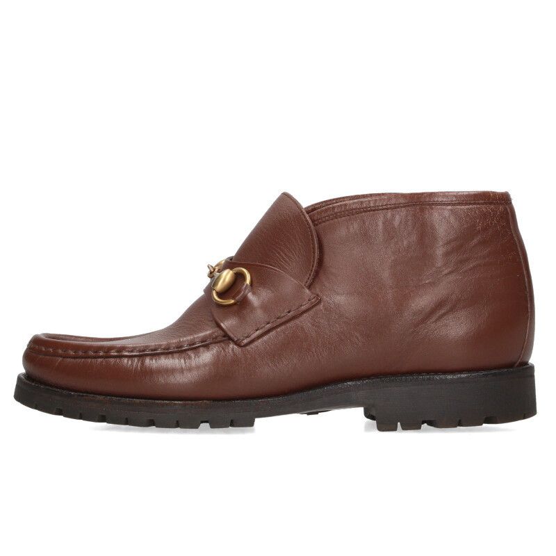 Gucci 0067 114 Horsebit Ankle Shoes Men's 6 1 2d