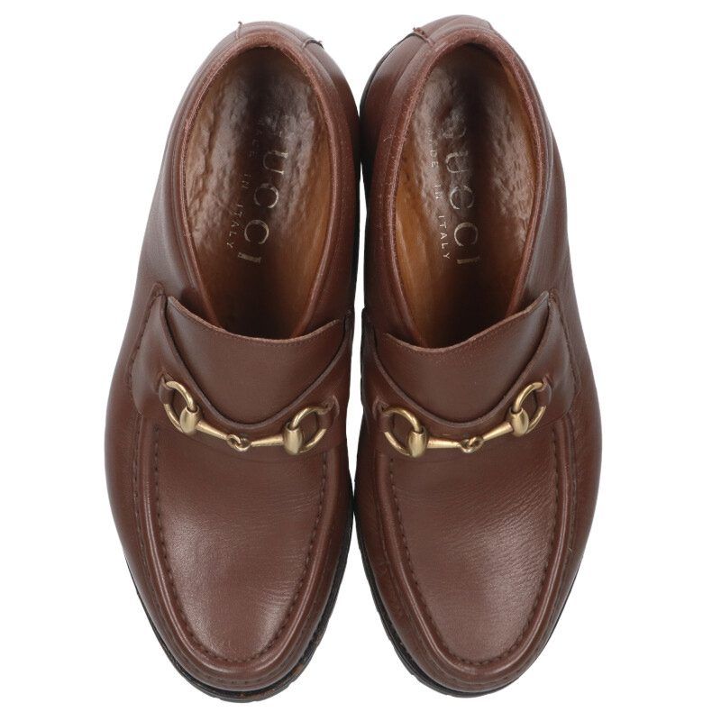 Gucci 0067 114 Horsebit Ankle Shoes Men's 6 1 2d