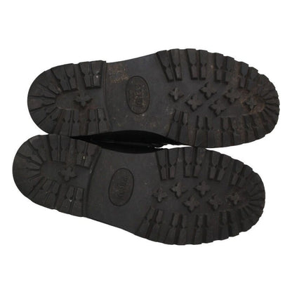 Fendi 7d1407 Zucca Pattern Deck Shoes Men's 7