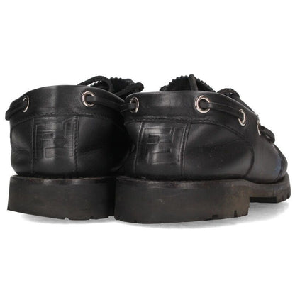 Fendi 7d1407 Zucca Pattern Deck Shoes Men's 7