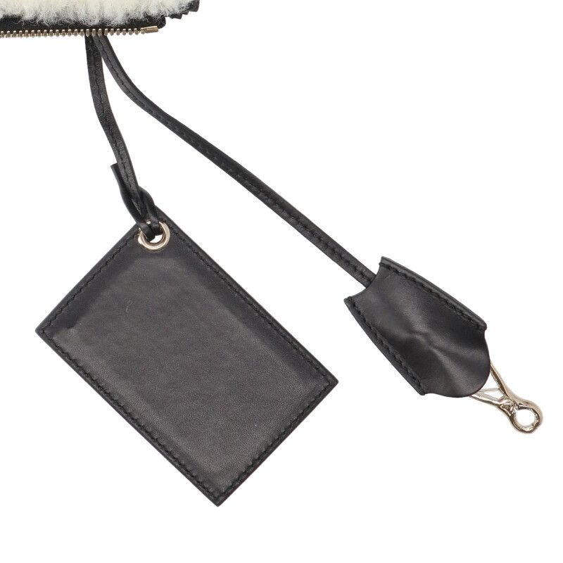 Balenciaga 347238 Calfskin Mouton Clutch Bag for Men