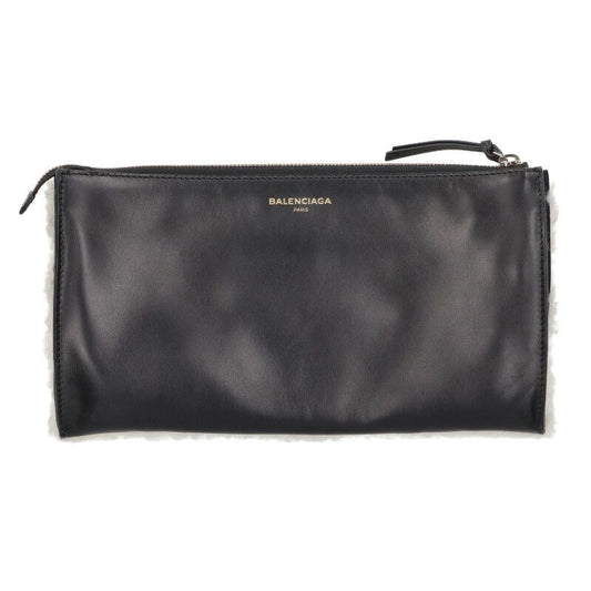 Balenciaga 347238 Calfskin Mouton Clutch Bag for Men