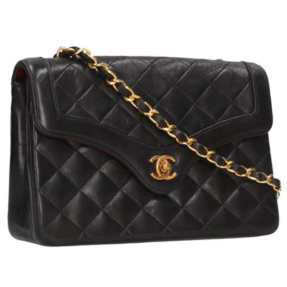 Chanel Mini Matelasse Lambskin Chain Shoulder Bag Women