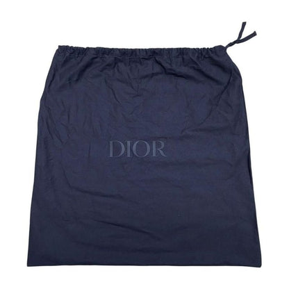 Christian Dior Body Bag Scarab Oblique Jacquard Logo Navy Beige Silver Hardware