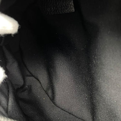 Christian Dior Body Bag Scarab Oblique Jacquard Logo Navy Beige Silver Hardware