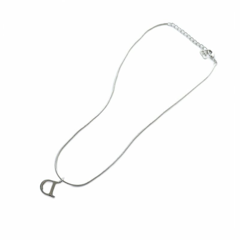 Dior Necklace Accessories Pendant CD Logo Snake Chain Silver Color - Gy19 Mq