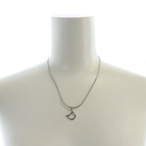 Dior Necklace Accessories Pendant CD Logo Snake Chain Silver Color - Gy19 Mq