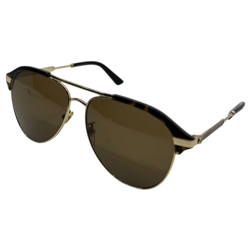 Gucci Teardrop Sunglass Es Teardrop Sunglass Es in Dark Brown 288sa 002