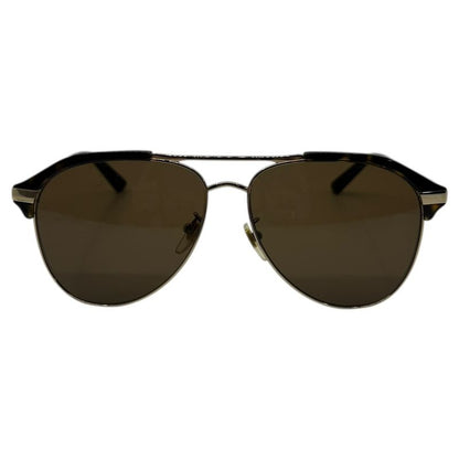 Gucci Teardrop Sunglass Es Teardrop Sunglass Es in Dark Brown 288sa 002