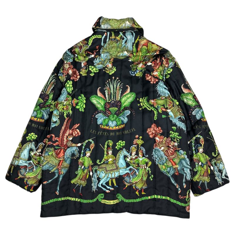 Hermes 90's Vintage Les Fetes du Roi Soleil 90's Vintage Celebration of the Sun