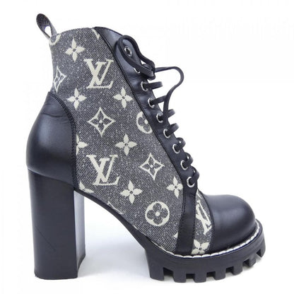 Louis Vuitton Monogram Denim Star Trail Line Boots