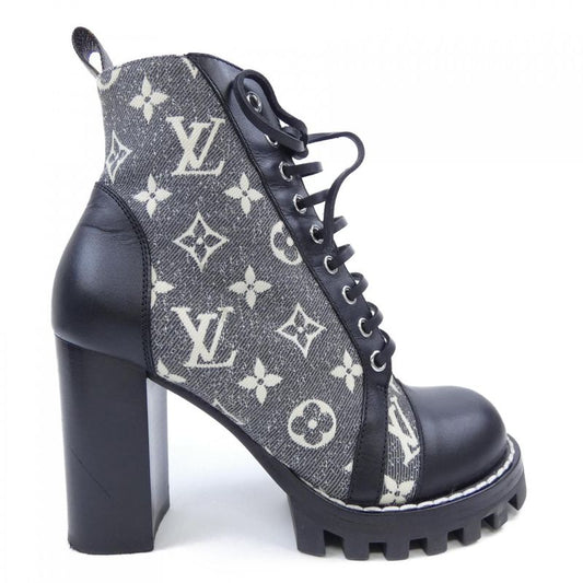 Louis Vuitton Monogram Denim Star Trail Line Boots