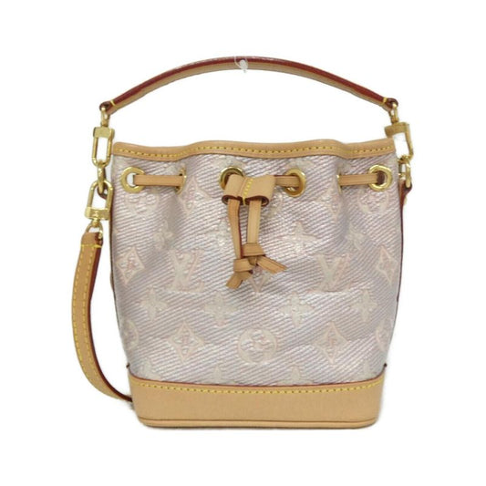 Louis Vuitton Monogram Laminated Jacquard Nano Noe 2023pf M82427 Shoulder Bag