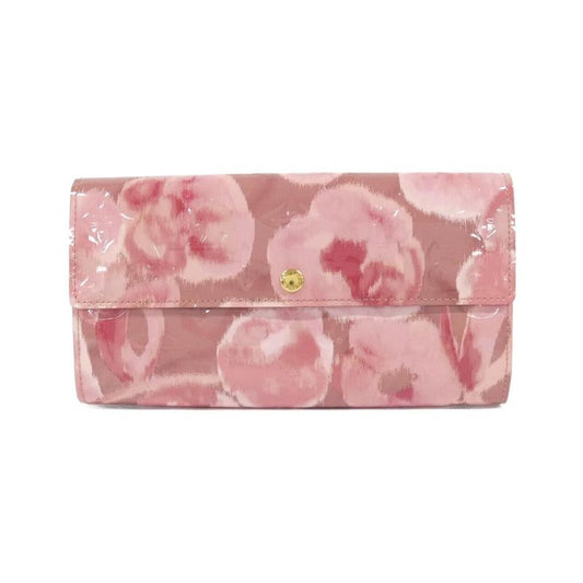 Louis Vuitton Monogram Vernis Flower Ikat Portefeuille Sarah M90023 Wallet