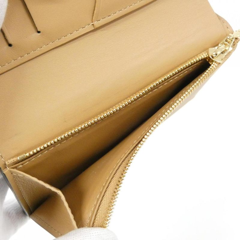 Louis Vuitton Taurillon LV Vertical Cp Wallet M81561 Wallet