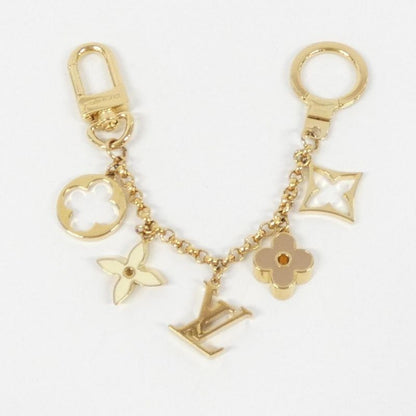 Louis Vuitton Bag Charm Chain Fleur de Monogram M65111 Key Holder