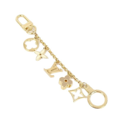 Louis Vuitton Bag Charm Chain Fleur de Monogram M65111 Key Holder