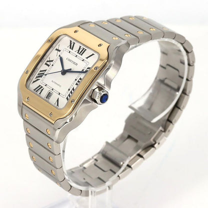 Cartier Santos de Cartier Lm Combi W2sa0009 SS Xyg Automatic