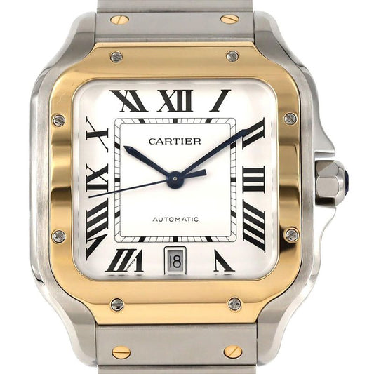 Cartier Santos de Cartier Lm Combi W2sa0009 SS Xyg Automatic