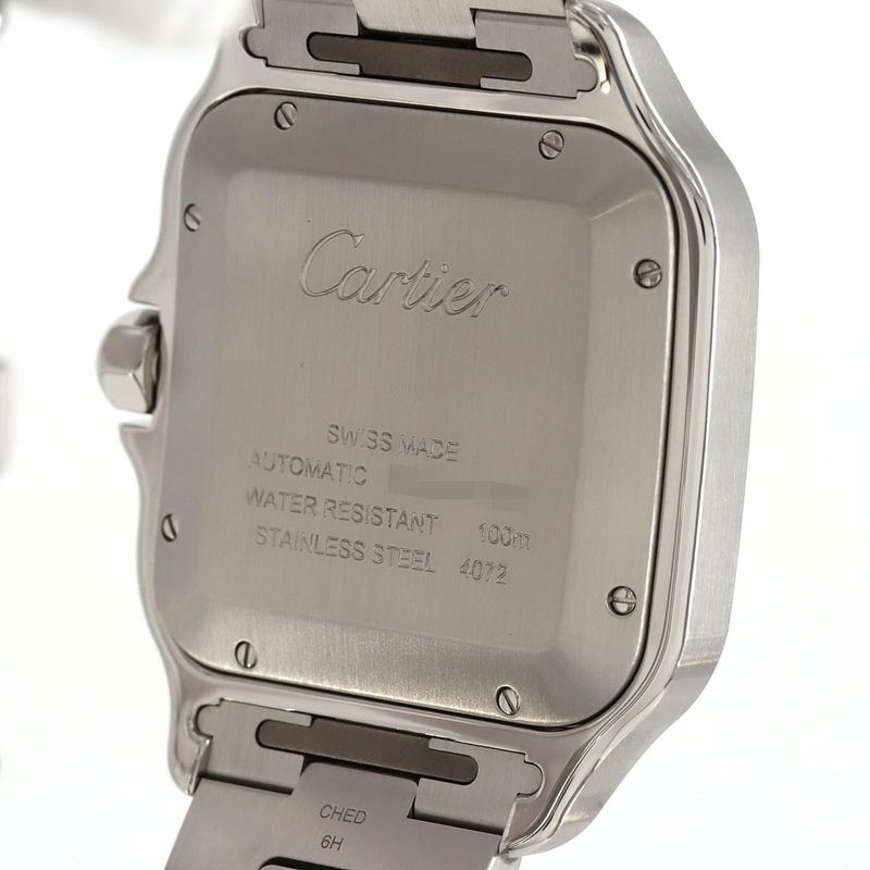 Cartier Santos de Cartier Lm Combi W2sa0009 SS Xyg Automatic