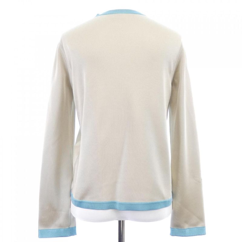 Hermes Parure de Gara 2h2814dz Twill Raine Cardigan