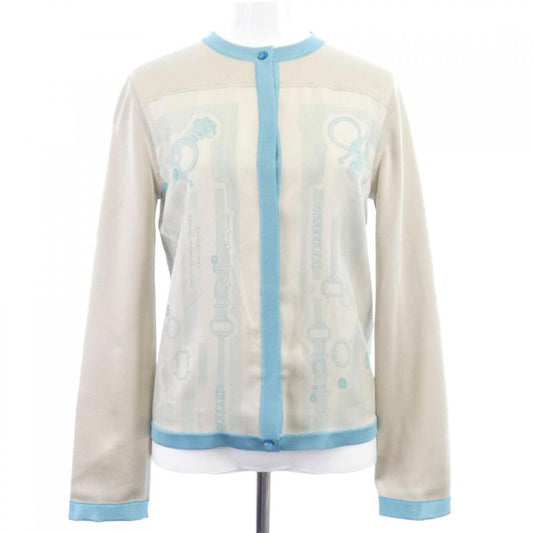 Hermes Parure de Gara 2h2814dz Twill Raine Cardigan