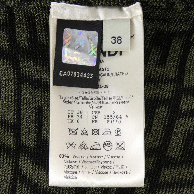 Fendi Fzd891 Agf1 Dress