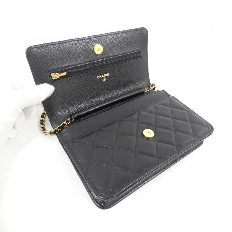 Chanel Timeless Classic Line Ap0250 Chain Wallet