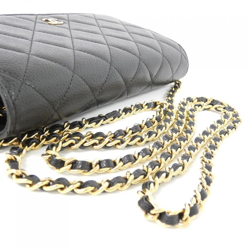 Chanel Timeless Classic Line Ap0250 Chain Wallet