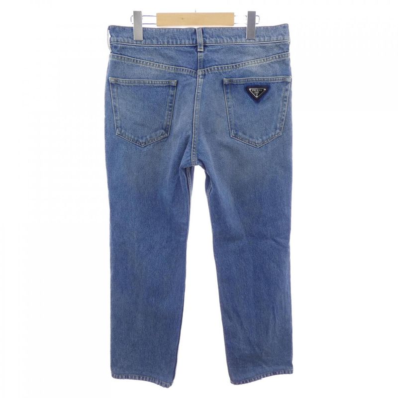 Prada Triangle Logo Gfp469 S212 1zab Jeans