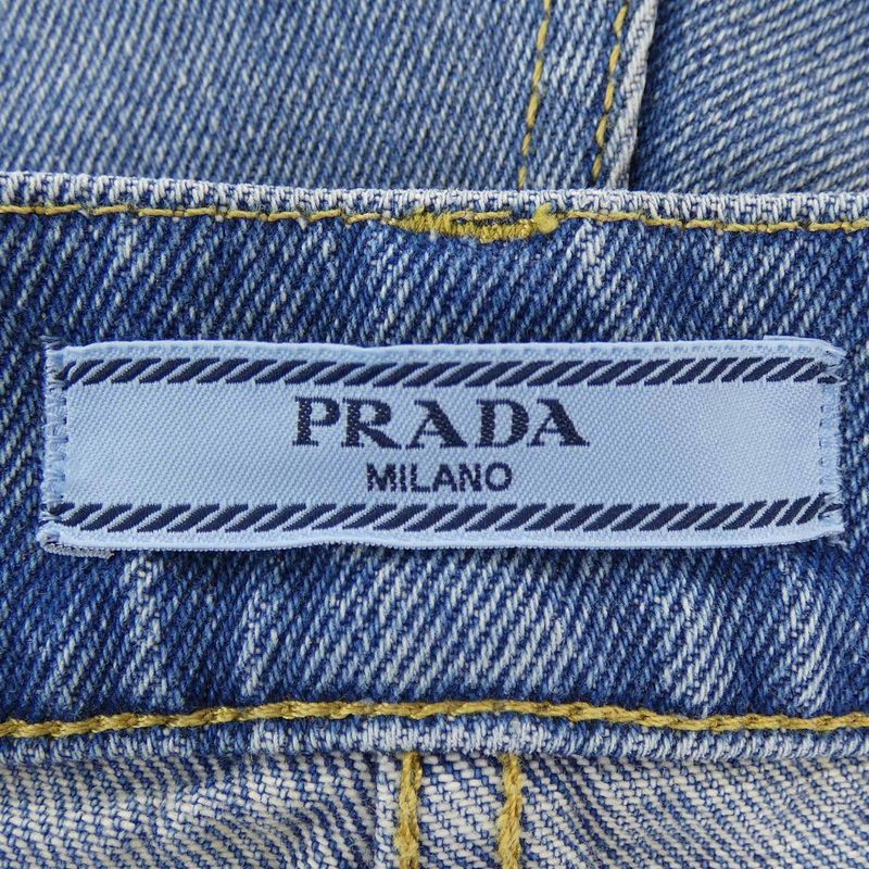Prada Triangle Logo Gfp469 S212 1zab Jeans