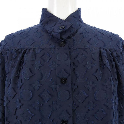 Louis Vuitton Reverse Monogram Fil Coupe Shirt Dress Fpdr05xey Dress