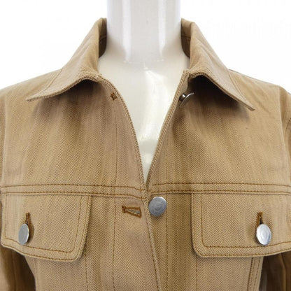 Hermes Herringbone 4h0257di Denim Jacket