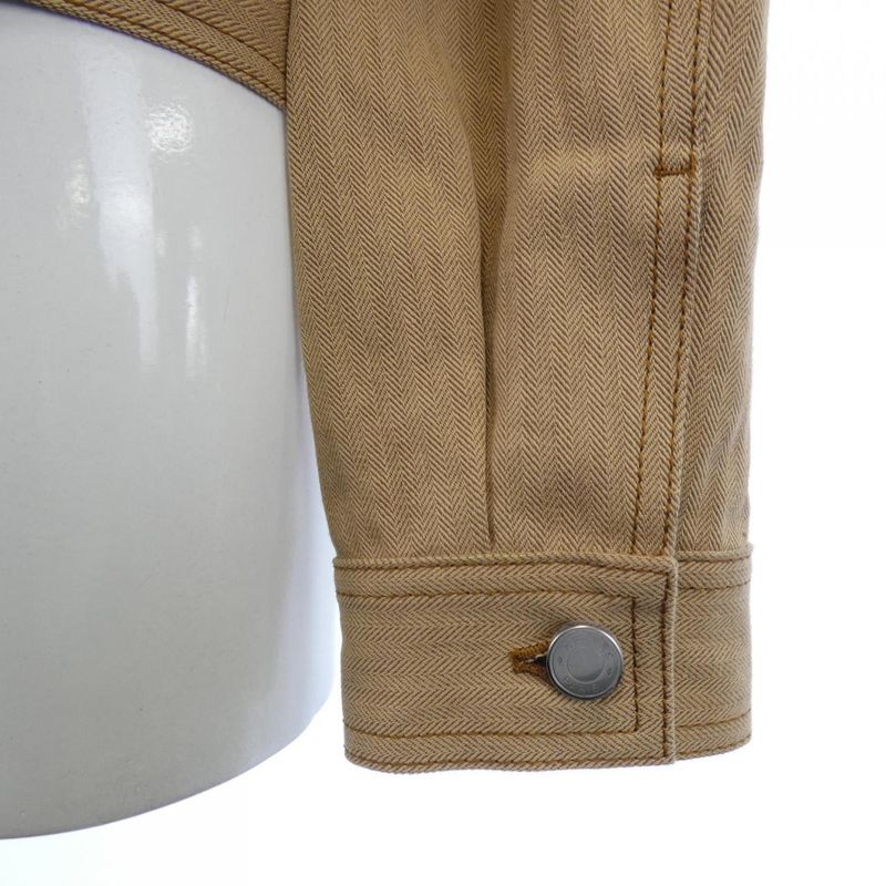 Hermes Herringbone 4h0257di Denim Jacket