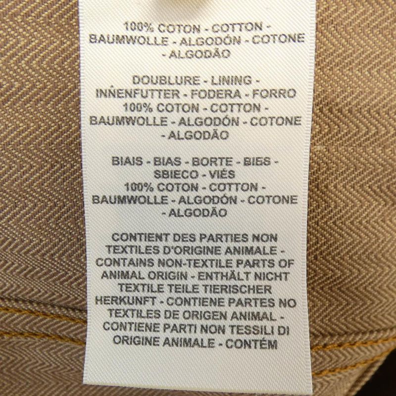 Hermes Herringbone 4h0257di Denim Jacket