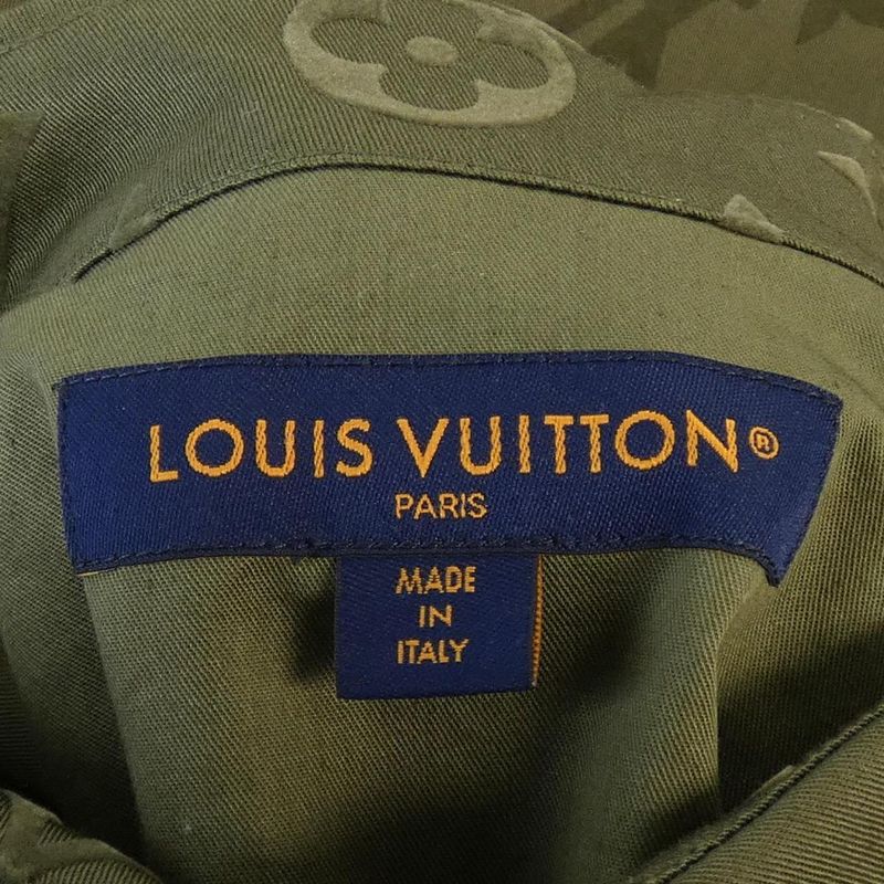 Louis Vuitton Monogram Cotton Overshirt Hpb45w26 Shirt