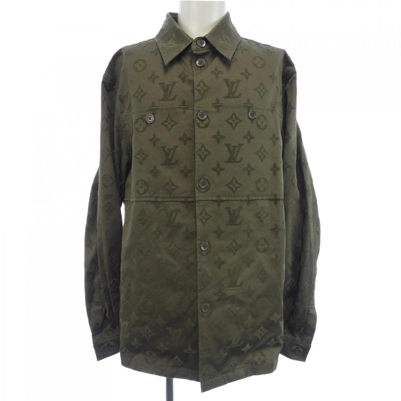 Louis Vuitton Monogram Cotton Overshirt Hpb45w26 Shirt