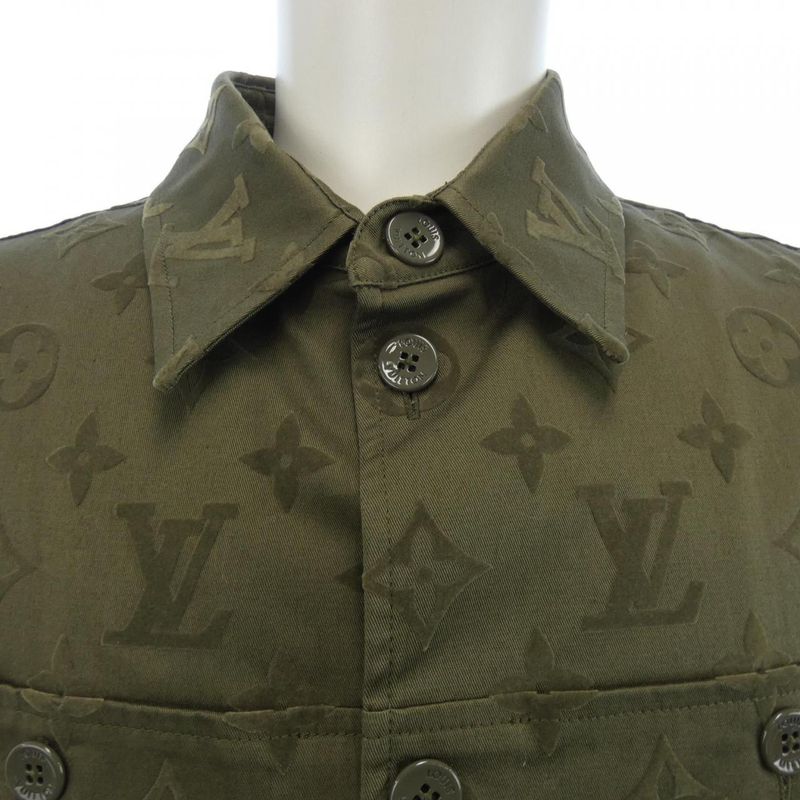 Louis Vuitton Monogram Cotton Overshirt Hpb45w26 Shirt