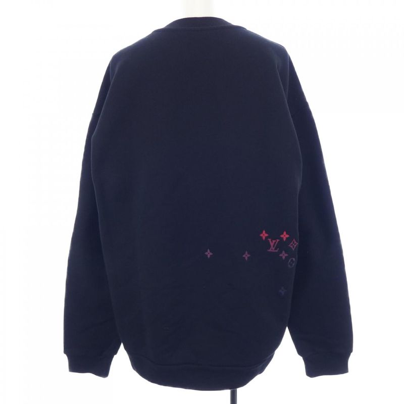 Louis Vuitton Embroidered Cotton Sweatshirt Hqy31wihn Sweatshirt