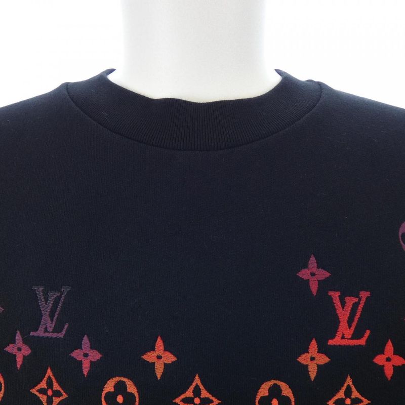 Louis Vuitton Embroidered Cotton Sweatshirt Hqy31wihn Sweatshirt