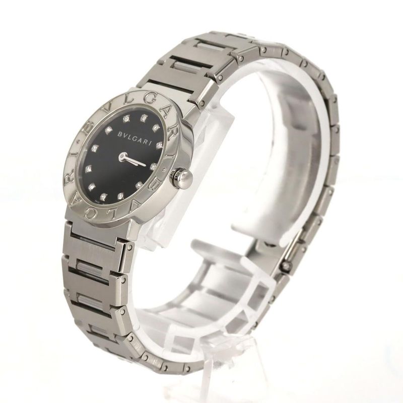 Bvlgari 12p Bb26ss 12 SS Quartz