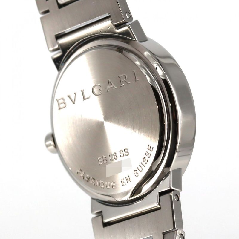 Bvlgari 12p Bb26ss 12 SS Quartz