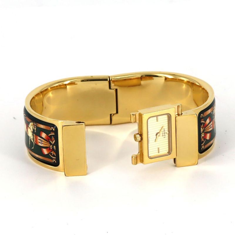 Hermes Roque Enamel GP Lo1.201 GP Quartz